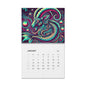 Trippy Zodiac 2025 Wall Calendar