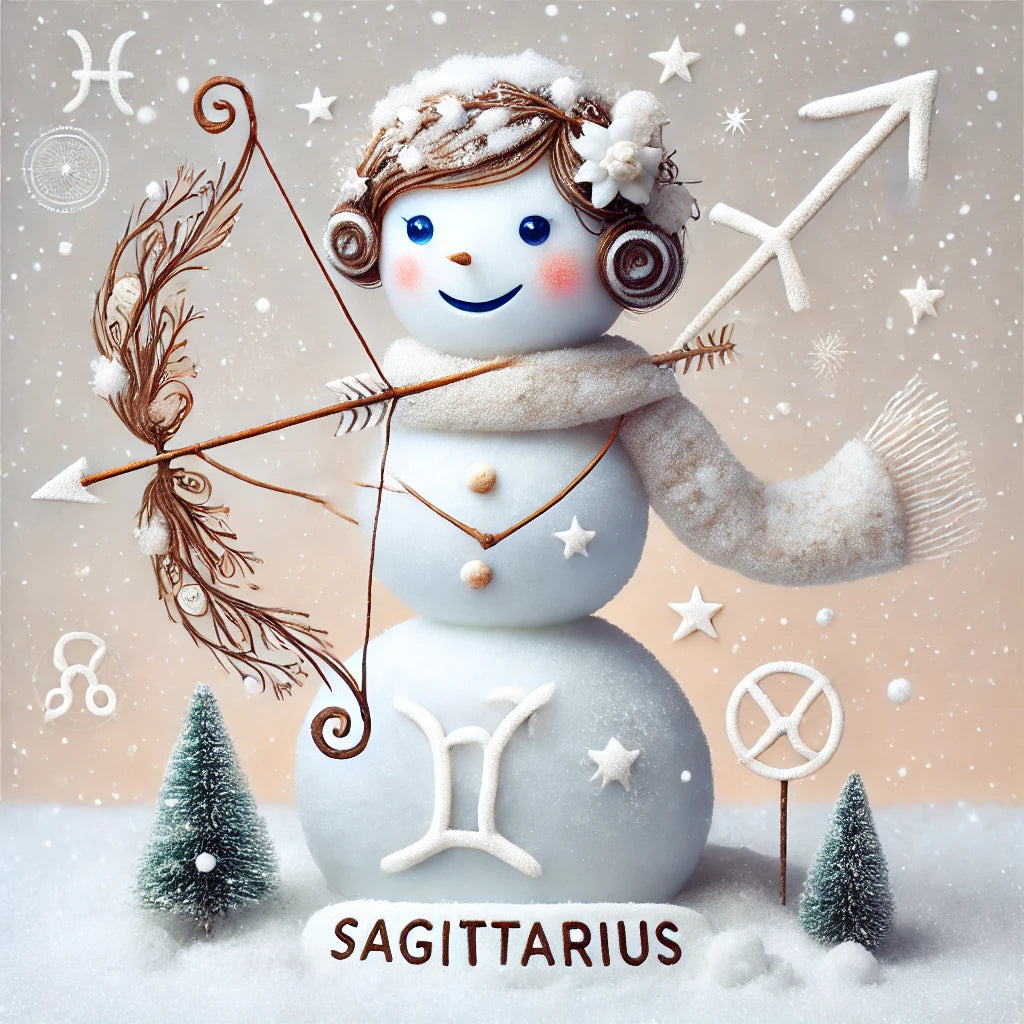 Sagittarius Snow Archer Tumbler