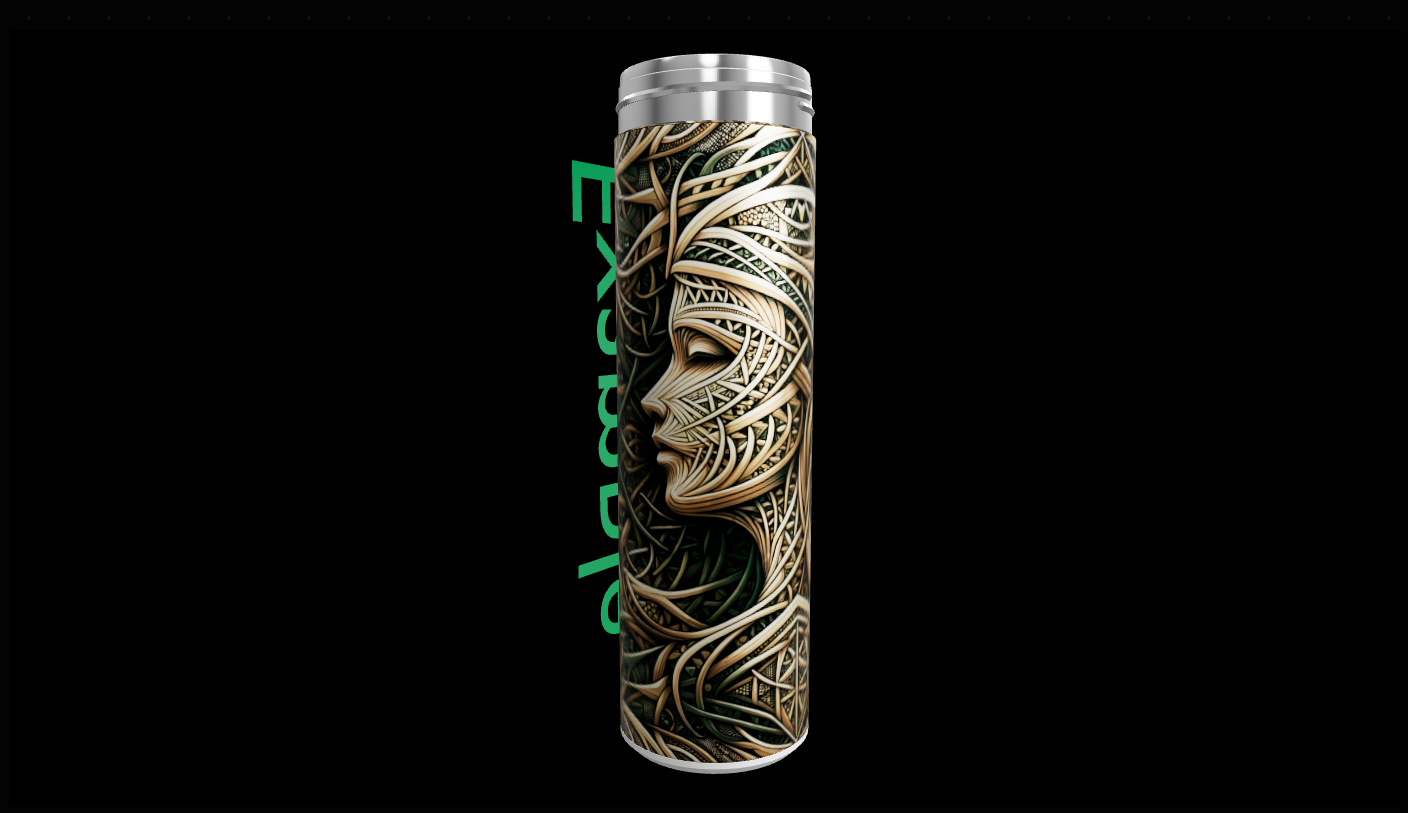 Virgo Earth Weave Tumbler