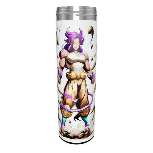 22oz. White Stainless Steel Sublimation Water Bottle